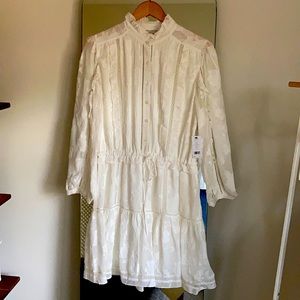 Joie Ivory Adel B Dress Women’s Large